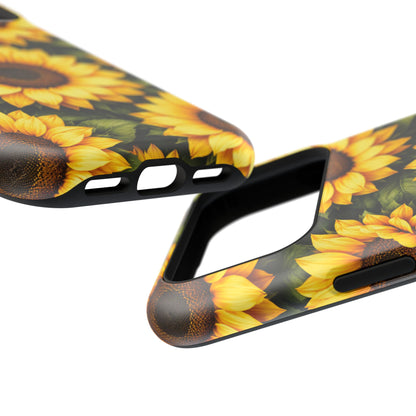 Solar Bloom • Floral Fusion • Apple iPhone 17 Pro • MagSafe® Tough Case