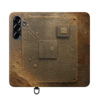 Sand Circuit • Samsung Galaxy S25 Flip Case