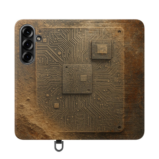Sand Circuit • Samsung Galaxy S25 Flip Case