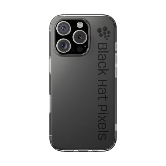Black Hat Pixels • Apple iPhone 16 • Clear Case