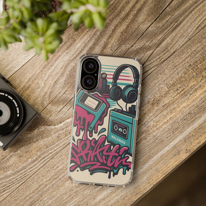 Retro Beats • Apple iPhone 16 • Clear Case