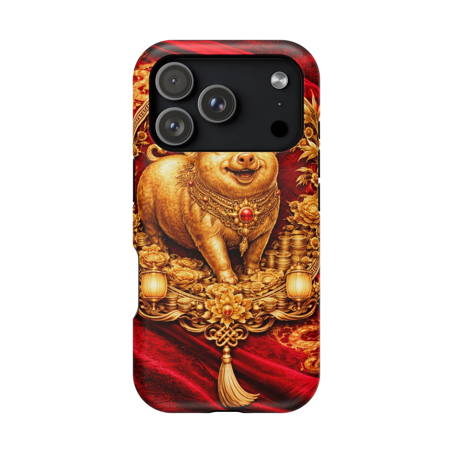 Pig • Lunar Armor • Imperial Banner • Apple iPhone 17 Pro • MagSafe Tough Case