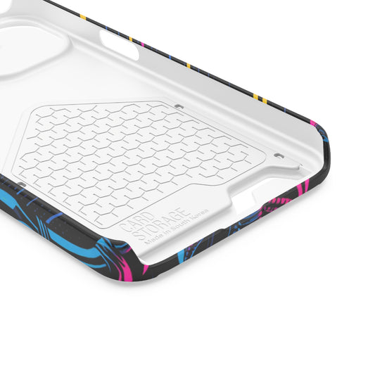 Neon Reaper • Apple iPhone 13 • MagSafe® Tough Case with Card Holder