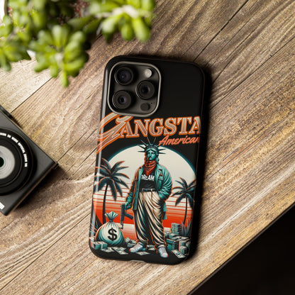 Gansta Americana • Apple iPhone 15 • MagSafe® Tough Case