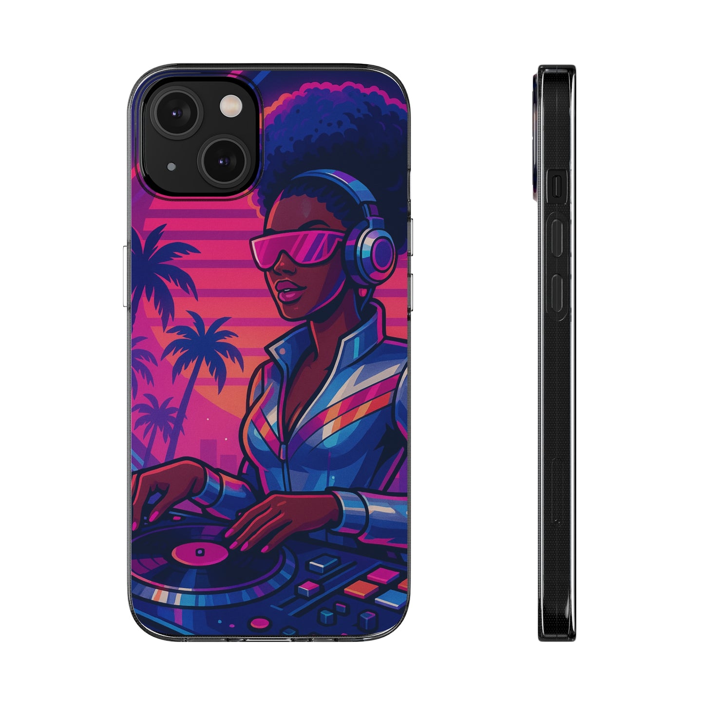 Afro Grooving • Apple iPhone 14 • Flexi Clear Case