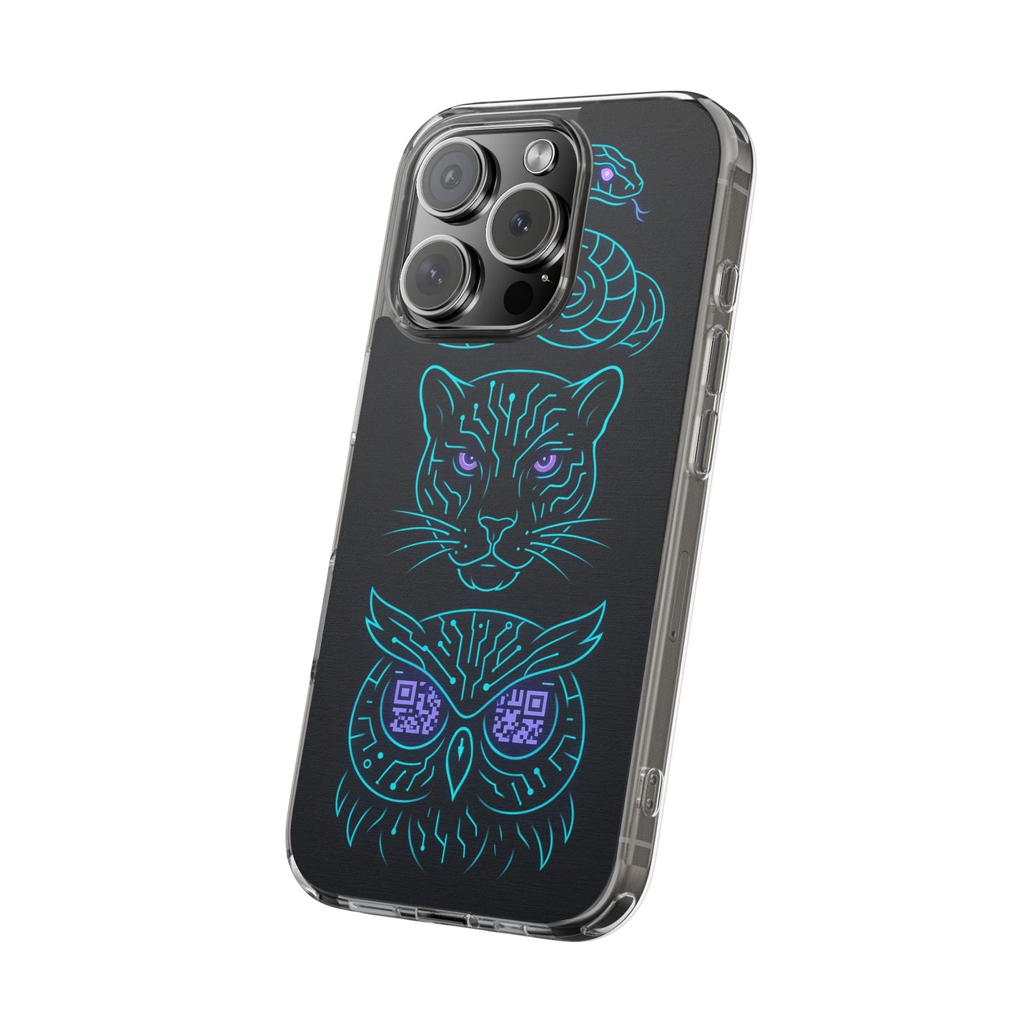 Mystic Midnight • Apple iPhone 16 • Clear Case