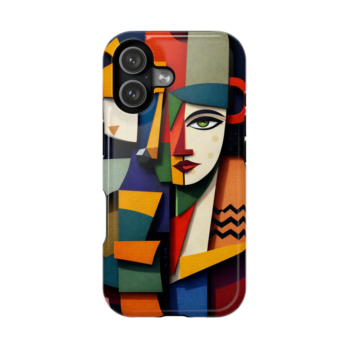 Relief Cubism • EPOCH I • Dominion of Color™ • Apple iPhone 17 • Tough Case • MagSafe®