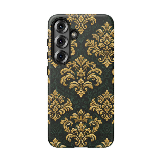 Valmont Atelier • Velvet Dynasty™ Royal Weave • Samsung Galaxy S25 • Tough Case • Wireless Friendly