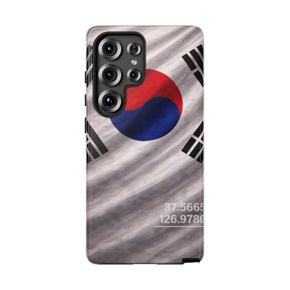 South Korea • Street Sovereign – Seoul Vector • Samsung Galaxy S25 • Wireless Friendly • Tough Case