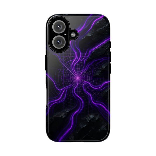 Pulse Grid • Apple iPhone 16 • MagSafe® Magnetic Tough Case
