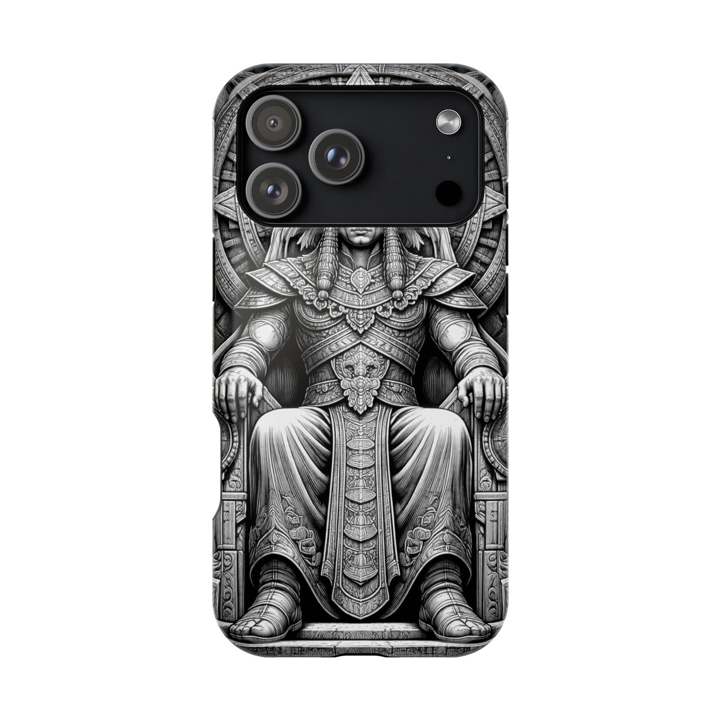 Eternal Axis • Form Before Fire • Stone Doctrine™ The Codex Archive • Apple iPhone 17 Pro • MagSafe® Tough Case