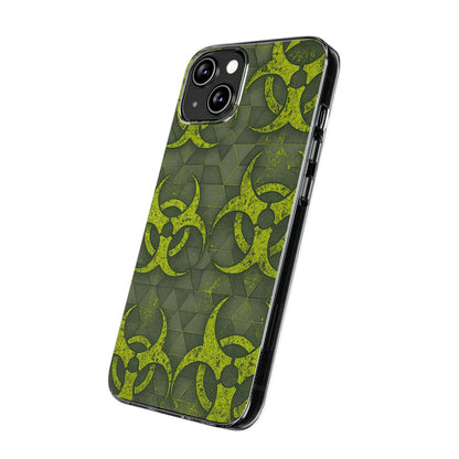 Hazmat Hybrid • Apple iPhone 14 • Flexi Clear Case