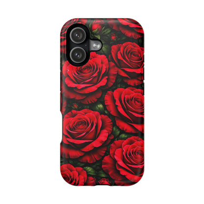 Velvet Authority • Floral Fusion • Apple iPhone 17 Pro • MagSafe® Tough Case