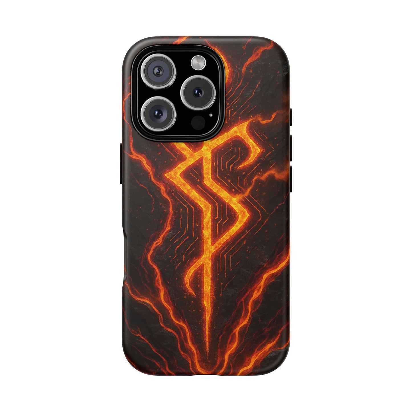 Molten Glyph • Apple iPhone 16 • MagSafe® Magnetic Tough Case