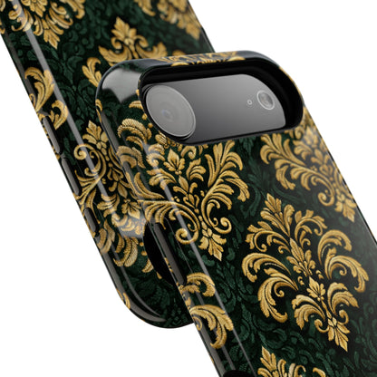 Valmont Atelier • Velvet Dynasty™ Royal Weave • iPhone 17 Pro • Tough Case • MagSafe®