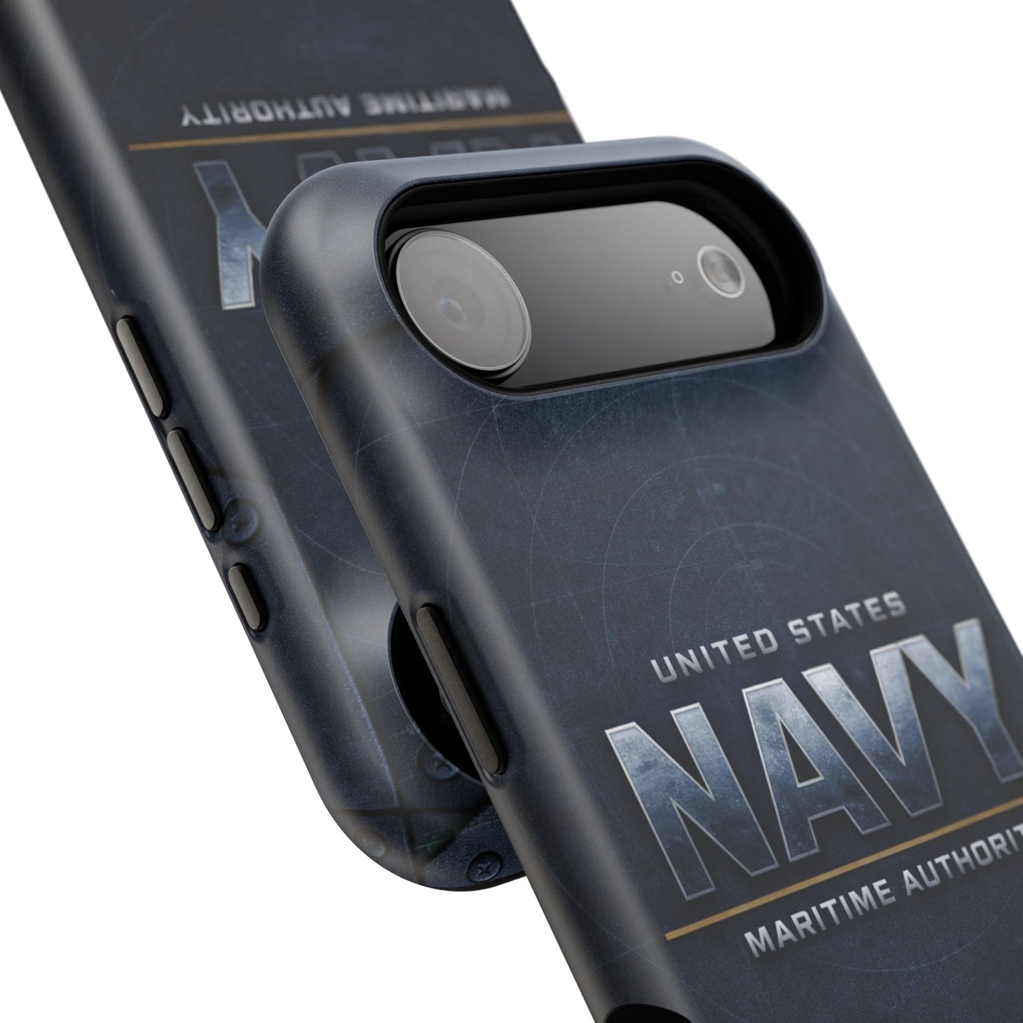 Navy • Sentinel Series • Maritime Authority • Apple iPhone 17 Pro • MagSafe Tough Case