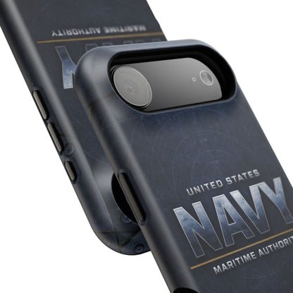 Navy • Sentinel Series • Maritime Authority • Apple iPhone 17 Pro • MagSafe Tough Case