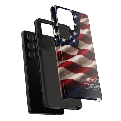 USA • Street Sovereign – Liberty Standard • Samsung Galaxy S25 • Wireless Friendly • Tough Case