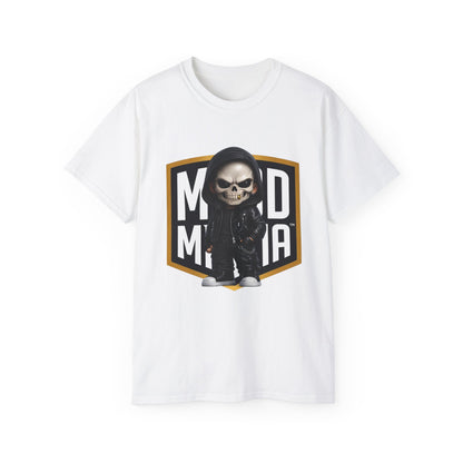 Grim Vandal • Ruthless Resolve • Mood Militia • T-Shirt • Black Hat Pixels • Unisex