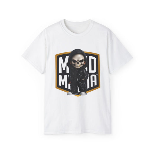 Grim Vandal • Ruthless Resolve • Mood Militia • T-Shirt • Black Hat Pixels • Unisex