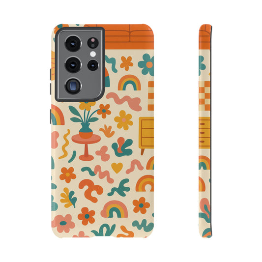 Dopamine Decor • Samsung Galaxy S21 • Tough Case • Wireless Friendly
