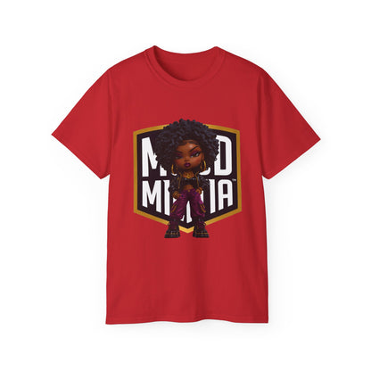 Zaria Noir • Velvet Command • Mood Militia • T-Shirt • Black Hat Pixels • Unisex