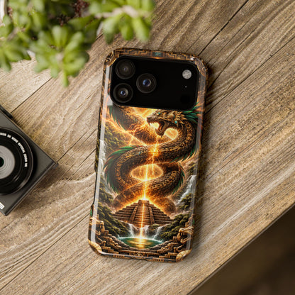 Coatl • Feathered Dominion • Empire of the Fifth Sun™ • Apple iPhone 17 Pro • MagSafe Tough Case