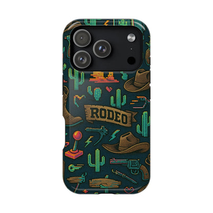 Pixel Rodeo • Apple iPhone 17 Pro • MagSafe® Tough Case