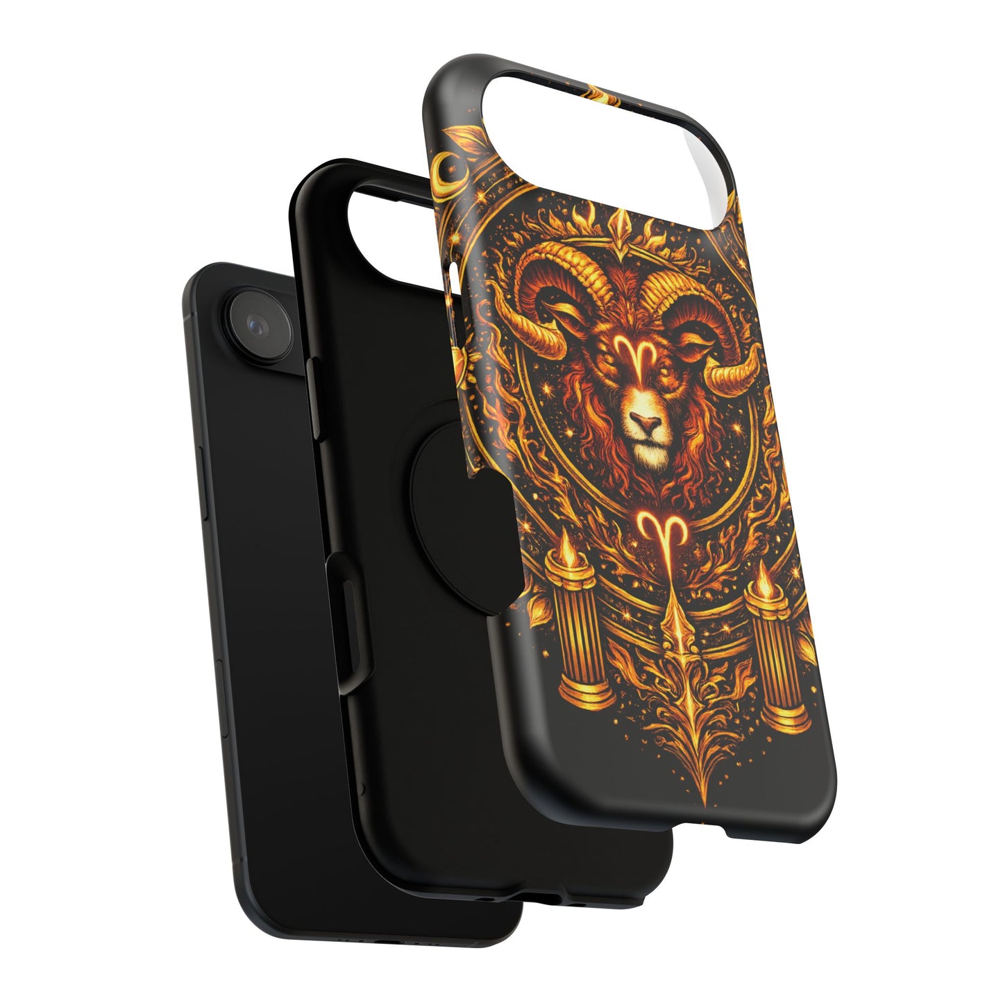 Aries • Elemental Armor • Inferno Authority • Apple iPhone 17 Pro • MagSafe Tough Case