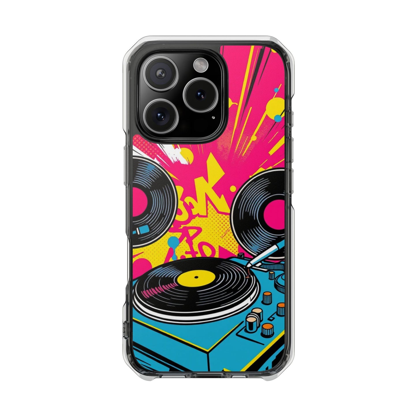 Wave Pop • Apple iPhone 16 • MagSafe® Clear Case