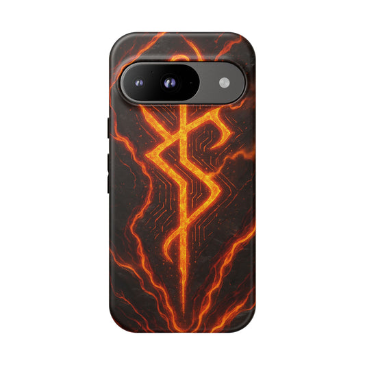 Molten Glyph • Google Pixel 9 • MagSafe® Magnetic Tough Case