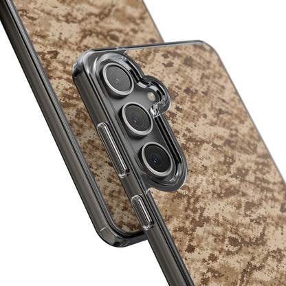 Desert Storm Camo • Samsung Galaxy S24 • Clear Case