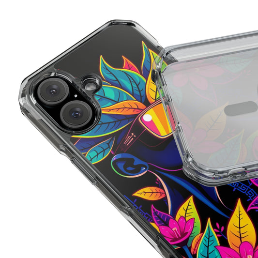 Neon Punk • Apple iPhone 16 • MagSafe® Clear Case