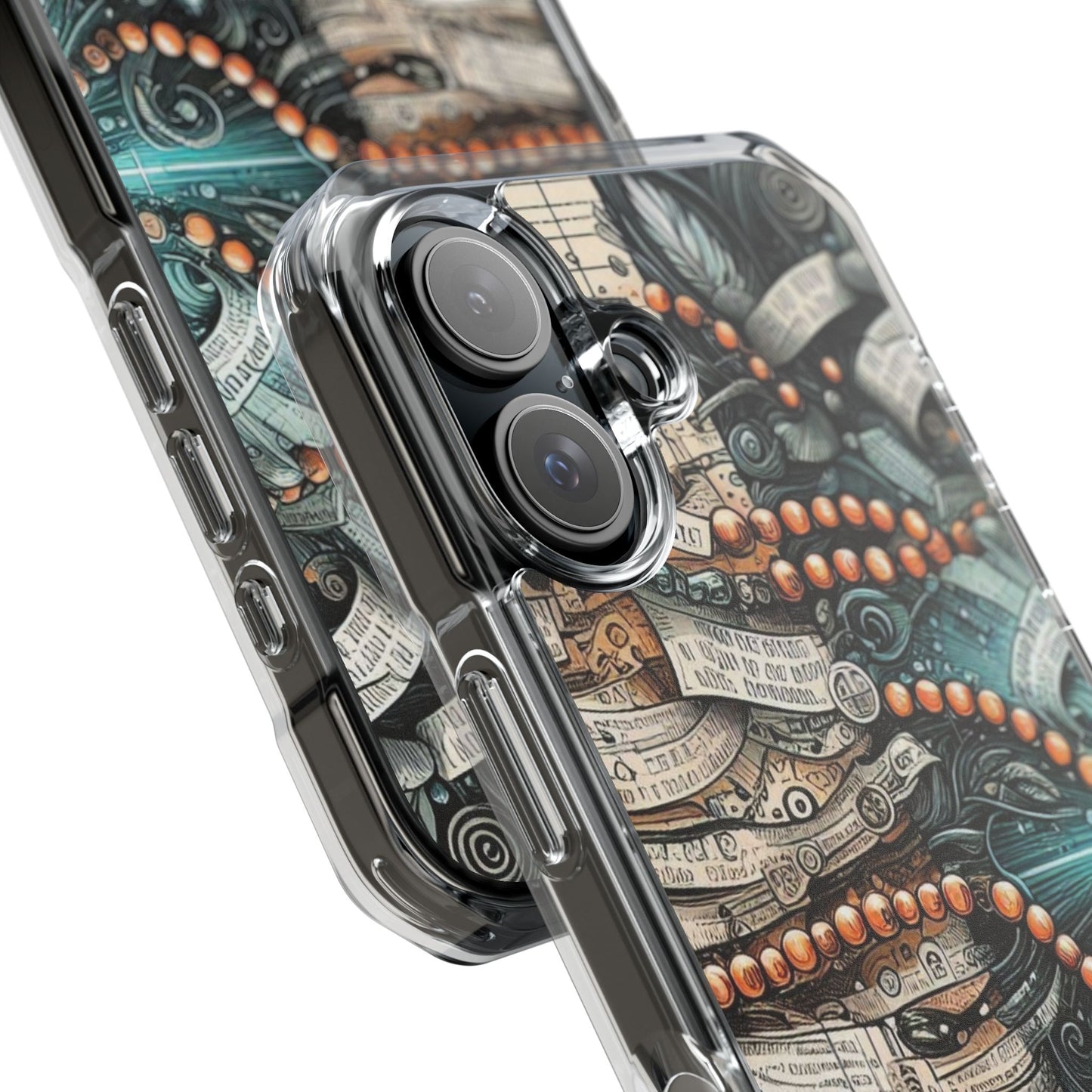 Aeros Divide • Apple iPhone 16 • MagSafe® Clear Case