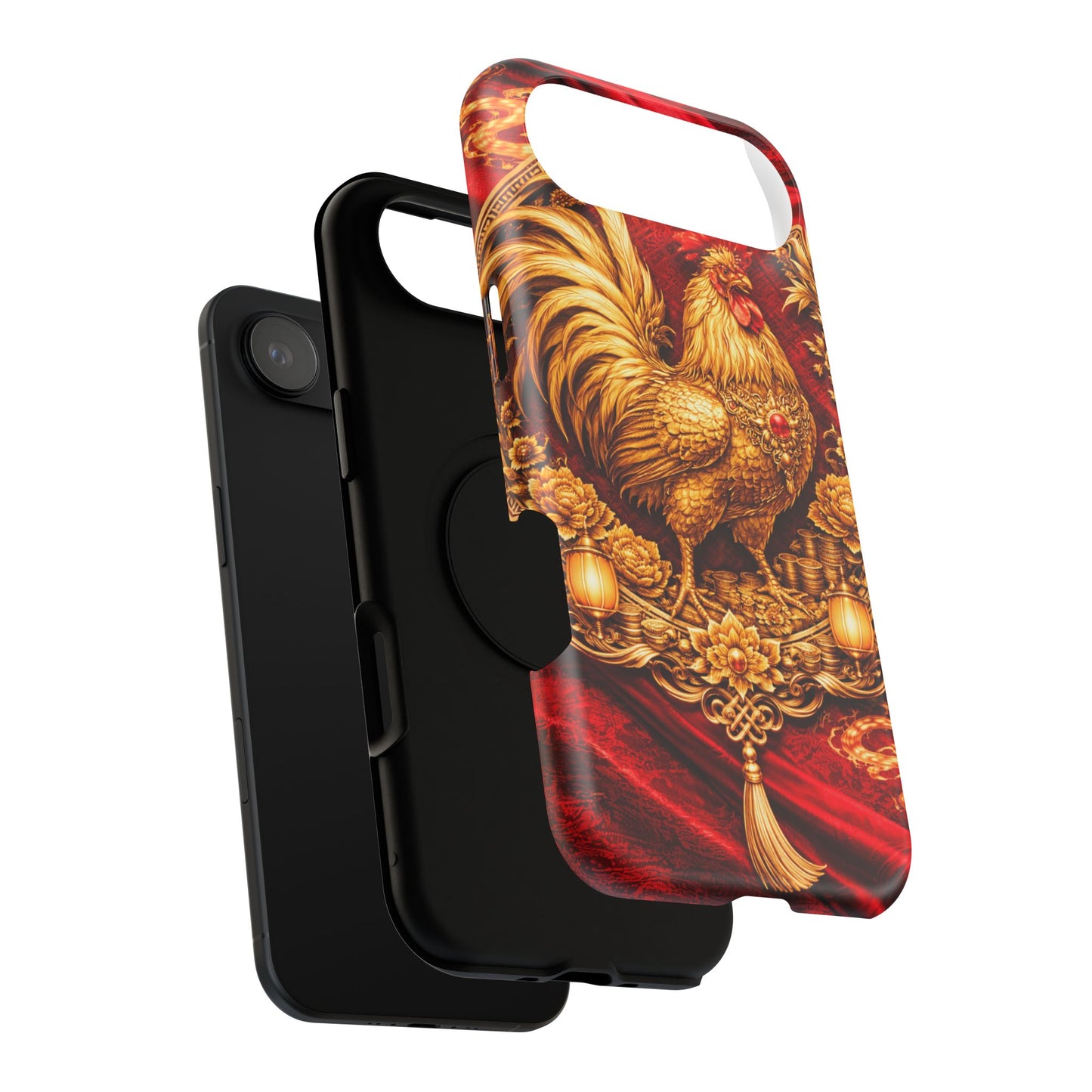 Rooster • Lunar Armor • Imperial Banner • Apple iPhone 17 Pro • MagSafe Tough Case