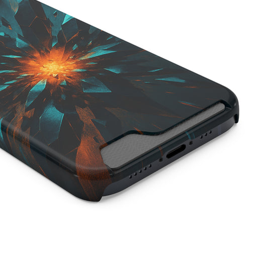 Shard Synergy • Apple iPhone 13 • MagSafe® Tough Case with Card Holder
