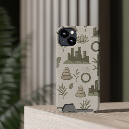 Urban Zen • Apple iPhone 13 • MagSafe® Tough Case with Card Holder