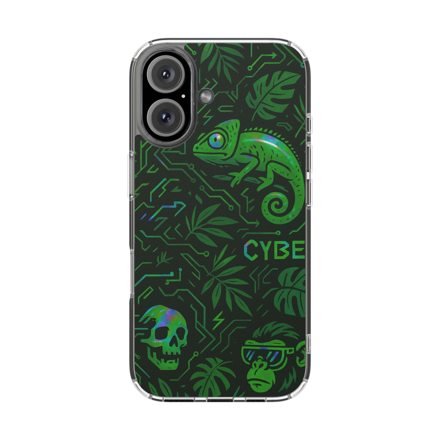 Digital Jungle • Apple iPhone 16 • Clear Case