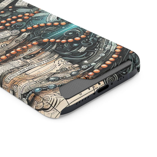 Aeros Divide • Apple iPhone 13 • MagSafe® Tough Case with Card Holder