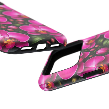 Velvet Orchid • Floral Fusion • Apple iPhone 17 Pro • MagSafe® Tough Case