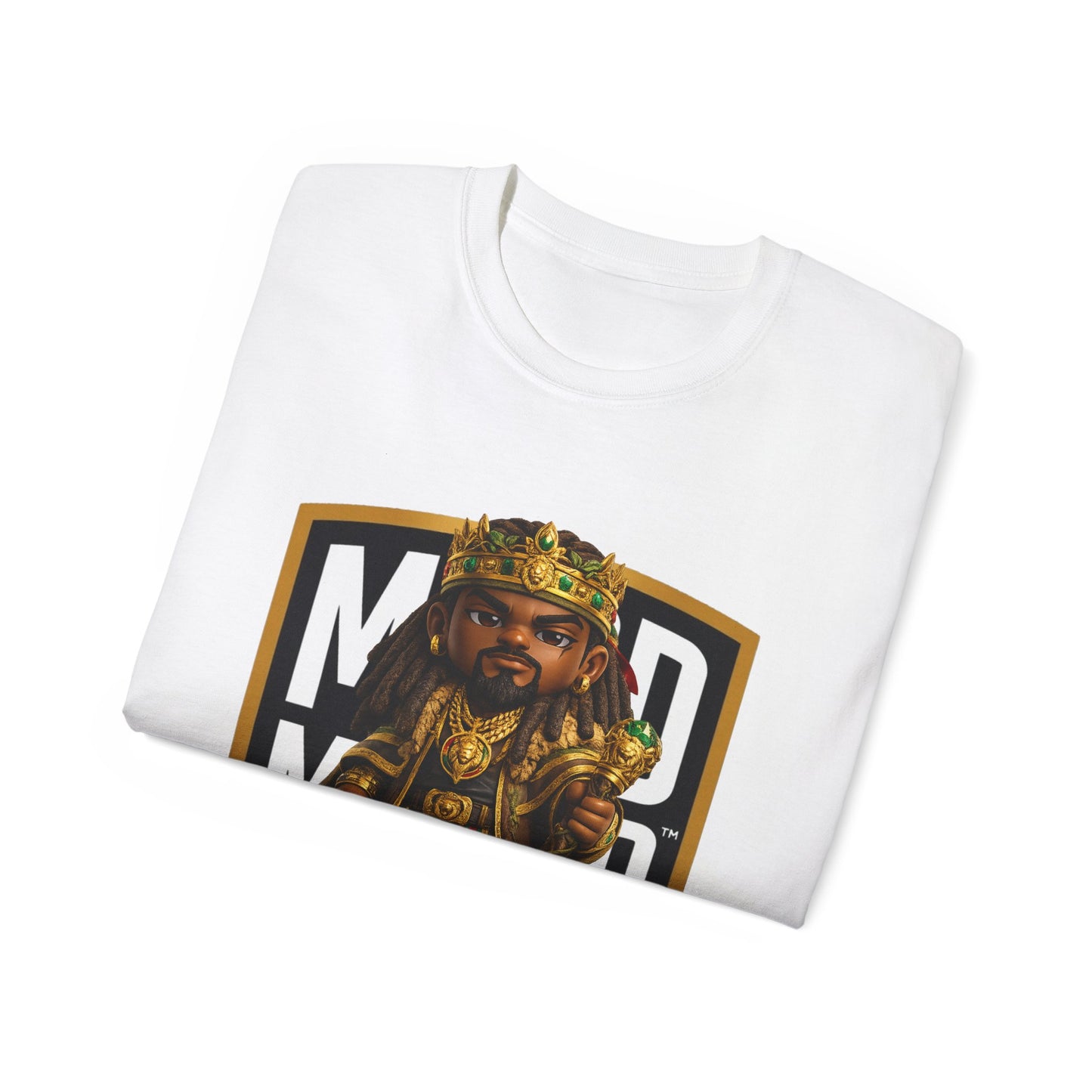 Malachi Sovereign • Crowned Dominion • Mood Militia • T-Shirt • Black Hat Pixels • Unisex