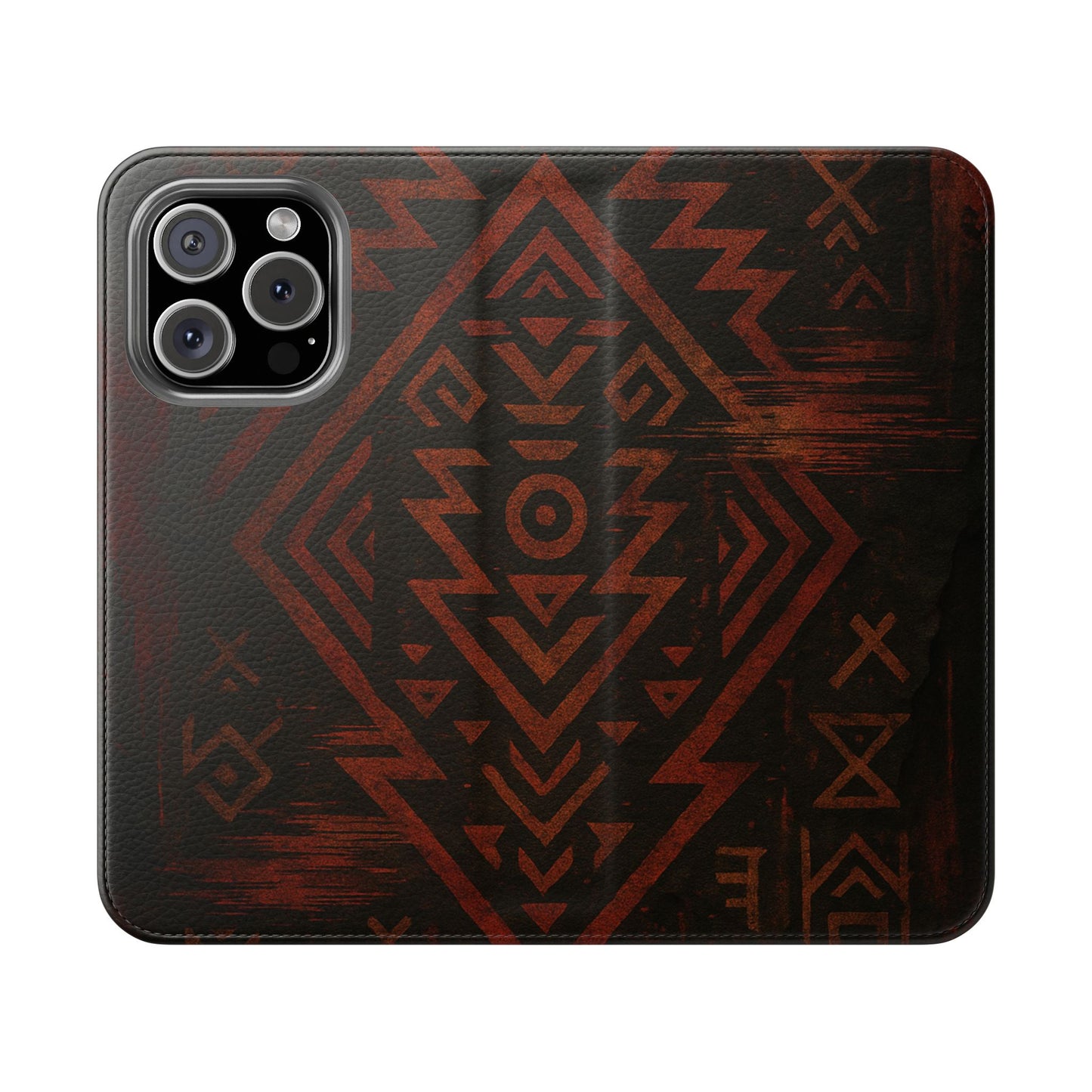 Tribal Glitch • Apple iPhone 16 Flip Case