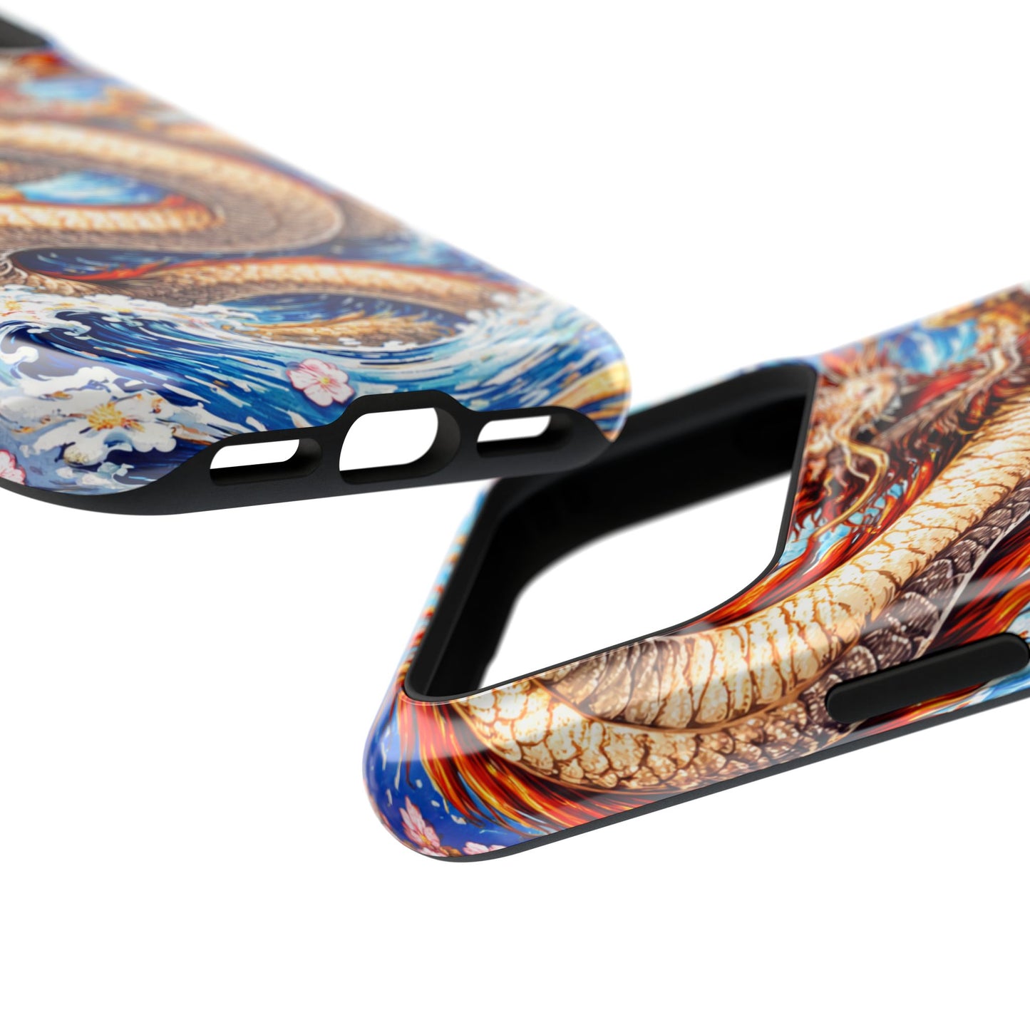 Heaven’s Mandate – Sovereign Oath • Obsidian Irezumi™ • Apple iPhone 17 Pro • MagSafe Tough Case