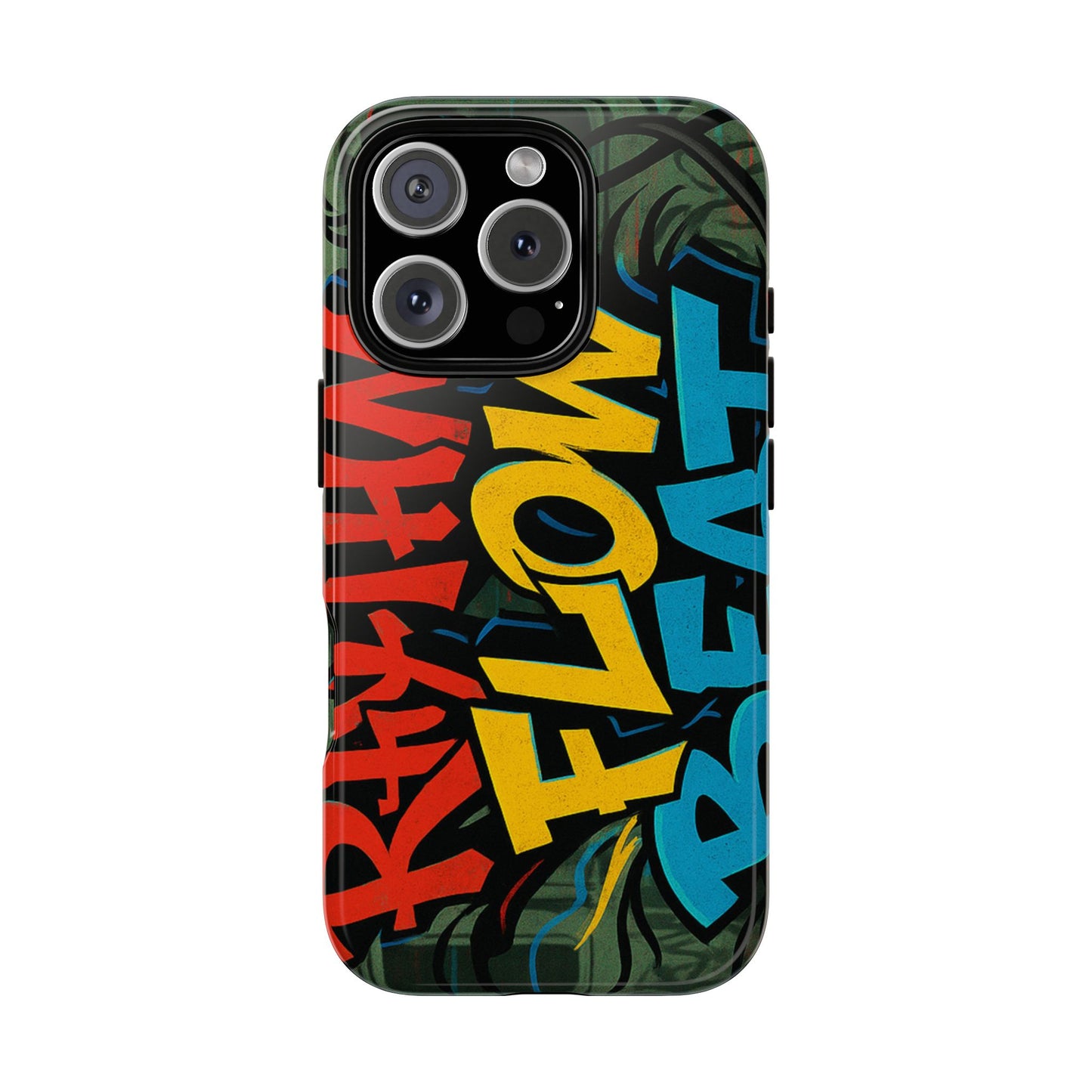 Cipher • Apple iPhone 16 • MagSafe® Tough Case phone case by Black Hat Pixels