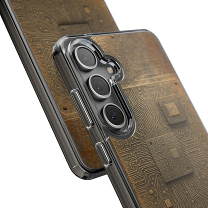Sand Circuit • Samsung Galaxy S24 • Clear Case