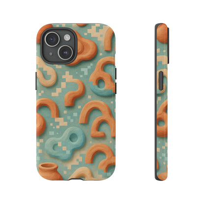 Pixel Clay • Apple iPhone 15 • MagSafe® Tough Case