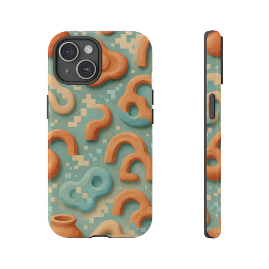 Pixel Clay • Apple iPhone 15 • MagSafe® Tough Case