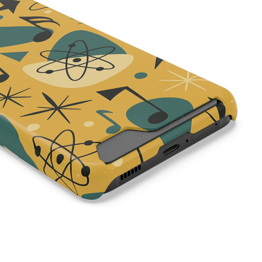 Atomic Picnic • Samsung Galaxy S22 • Tough Case with Card Holder • Wireless Friendly