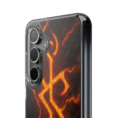 Molten Glyph • Samsung Galaxy S24 • Clear Case