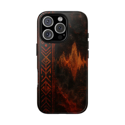 Tribal Pulse • Apple iPhone 16 • MagSafe® Magnetic Tough Case
